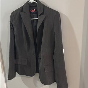 Anne Klein Black Blazer Professional Tailored Suit Jacket